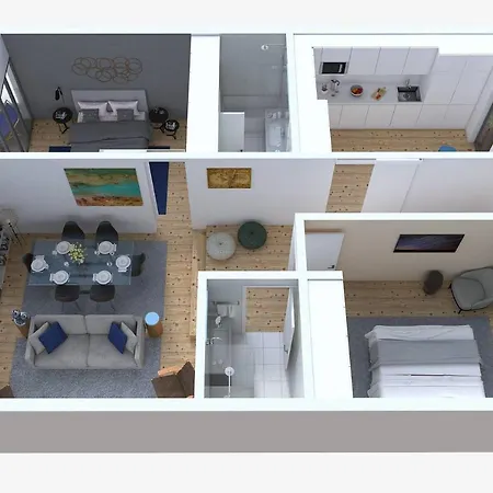 2bdr With Balcony By Lovelystay